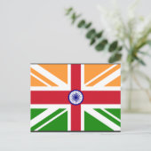 Anglo Indian Indentity, India Briefkaart (Staand voorkant)