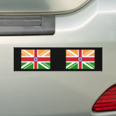 Anglo Indian Indentity, India Bumpersticker (Op auto)
