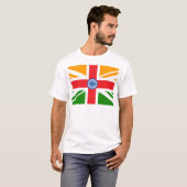 Anglo Indische vlag T-shirt (Voorkant volledig)