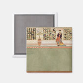 Anglo-Japans wandontwerp, c.1860 (w/c & potlood o) Magneet (Voorkant / Achterkant)