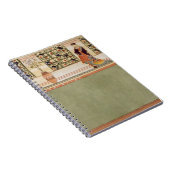 Anglo-Japans wandontwerp, c.1860 (w/c & potlood o) Notitieboek (Rechterzijde)