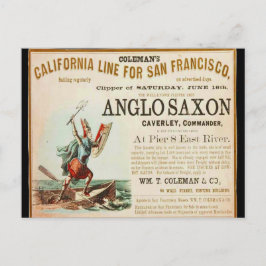 Anglo Saxon Clipper zeilschip Briefkaart