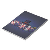 Anglo-Saxon Countryballs Notitieblok (Linkerzijde)