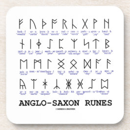 Anglo-Saxon draait (Linguistics Cryptography) Drankjes Onderzetter