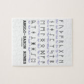 Anglo-Saxon draait (Linguistics Cryptography) Legpuzzel (Horizontaal)