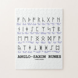 Anglo-Saxon draait (Linguistics Cryptography) Legpuzzel