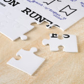 Anglo-Saxon draait (Linguistics Cryptography) Legpuzzel (Zijkant)