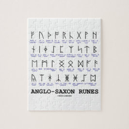 Anglo-Saxon draait (Linguistics Cryptography) Legpuzzel