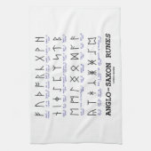 Anglo-Saxon draait (Linguistics Cryptography) Theedoek (Verticaal)