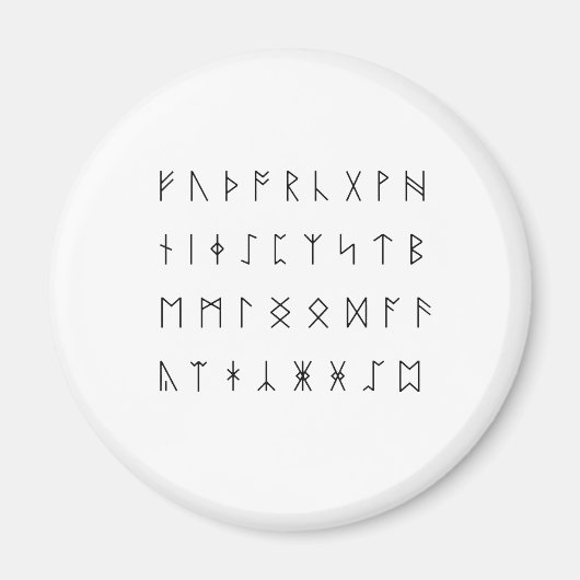 Anglo-Saxon draait Magneet (Voorkant)