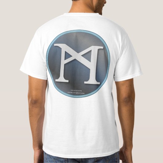 Anglo-Saxon Futhorc (Wigstan black text) T-shirt (Achterkant)