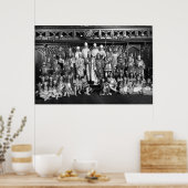 Anglo-Saxon Lodge, 1902 Poster (Keuken)