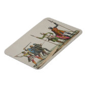 Anglo-Saxon Warriors, bord 14 uit 'The History o Magneet (Linkerzijde)