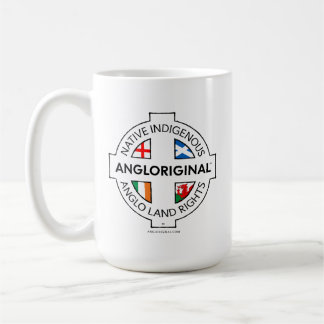 Angloriginal™ 4 Naties Landrechten Witte Mok 15oz