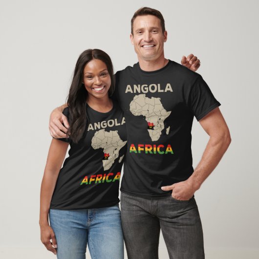 Angola-Afrika T-shirt (Unisex)