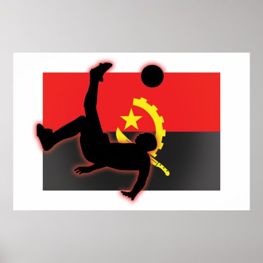 Angola Bicycle Kick Poster (Voorkant)