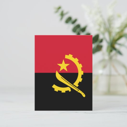 angola briefkaart (Staand voorkant)