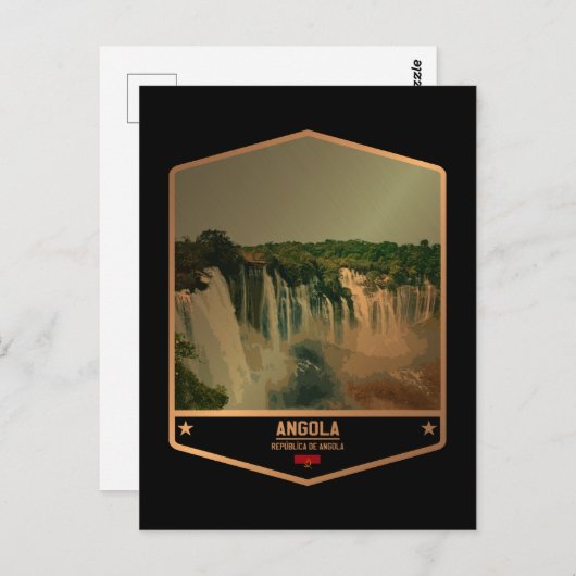 Angola Briefkaart (Voorkant / Achterkant)