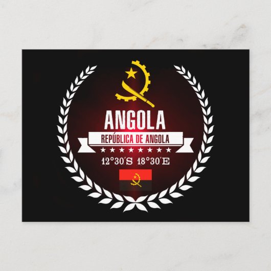 Angola Briefkaart (Voorkant)