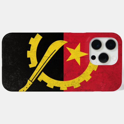 Angola Case-Mate iPhone Case (Achterkant (horizontaal))