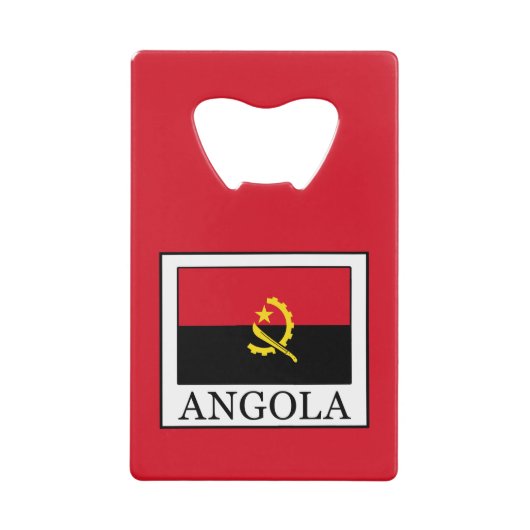 Angola Creditkaart Flessenopener (Voorkant)