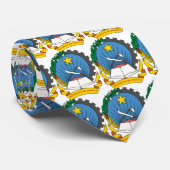 angola embleem stropdas (Opgerold)