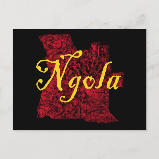 Angola Feestdagenkaart (Voorkant)