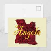 Angola Feestdagenkaart (Voorkant / Achterkant)