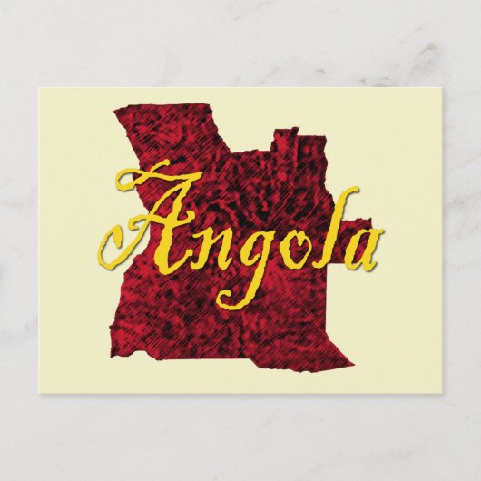Angola Feestdagenkaart (Voorkant)