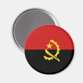 Angola Fisheye Vlag Magneet (Voorkant / Achterkant)
