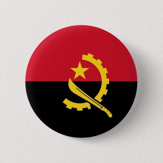 Angola Flag Button (Voorkant)
