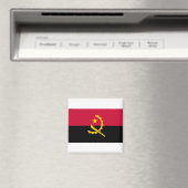 Angola Flag Magneet (Insitu (Vaatwasser))