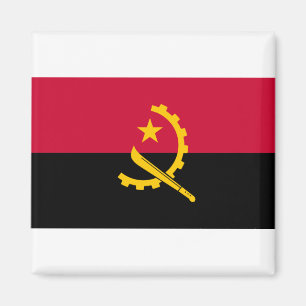 Angola Flag Magneet