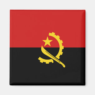 Angola Flag Magnet