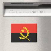 angola flag magnet (Insitu (Vaatwasser))