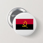 Angola Flag Ronde Button 5,7 Cm (Voorkant /achterkant)