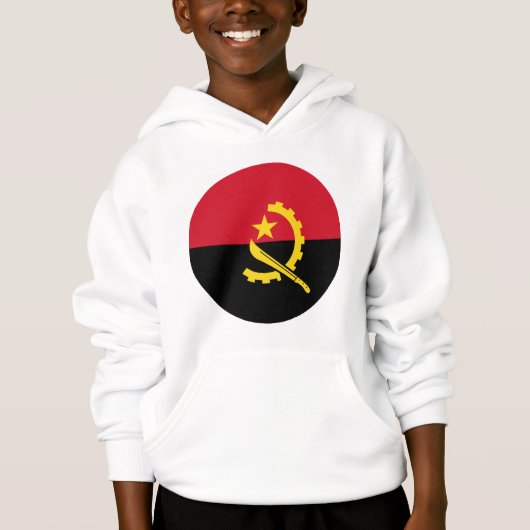 Angola Flag T-Shirt (Voorkant)