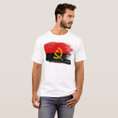 Angola Flag T-shirt (Voorkant volledig)