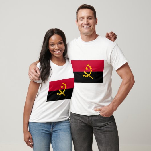Angola Flag T-shirt (Unisex)