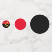 Angola flag Table Confetti (Voorkanten)