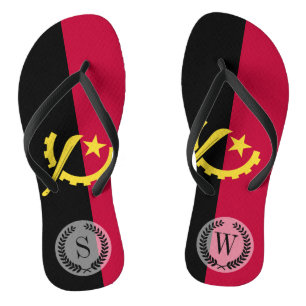 Angola Flag Teenslippers