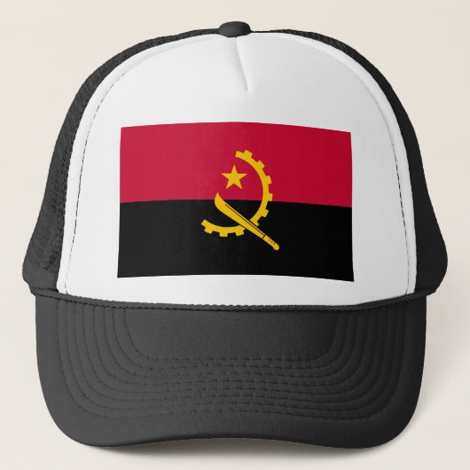 Angola Flag Trucker Pet (Voorkant)