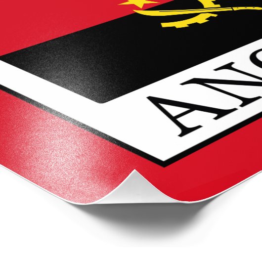 Angola Foto Afdruk (Hoek)