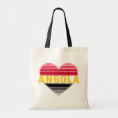 Angola hart, ik hou van Angola Tote Bag (Voorkant)