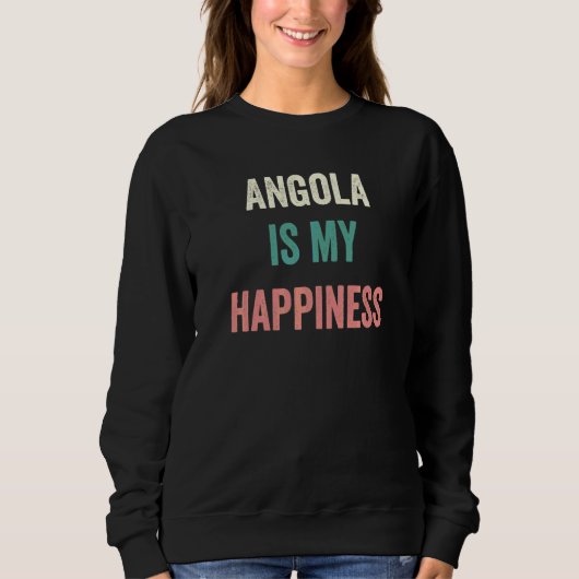 Angola Is Mijn Geluk Trui (Voorkant)