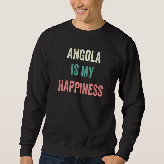 Angola Is Mijn Geluk Trui (Voorkant)