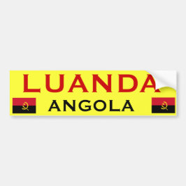 ANGOLA - Luanda Bumpersticker *