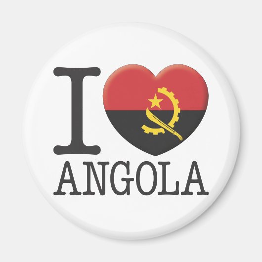 Angola Magneet (Voorkant)