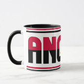 Angola National Flag Patriotic Coffee Mok (Links)