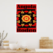 Angola Rodeo Poster (Keuken)